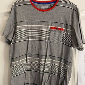 Ted Baker Pocket Stripped Men's T-shirt Size 6